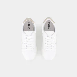 LIU-JO Sneakers^4A3703 Alicia White/Gold - Sneakers Bianco