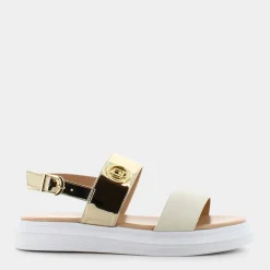 LIU-JO Sandali^4A3725 Marty Milk/Gold - Sandali Beige