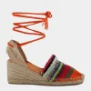APEPAZZA Espadrillas^Ambra06Crk Anita Fantasia - Campesina Arancio