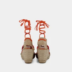 APEPAZZA Espadrillas^Ambra06Crk Anita Fantasia - Campesina Arancio