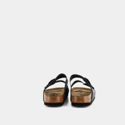 BIRKENSTOCK Sandali^Arizona 51193 Smooth Leather Uomo Black Leather - Sandali Nero