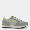 AVIREX Sneakers^Av21M40600 Isaac Ciment Lime - Sneakers Grigio