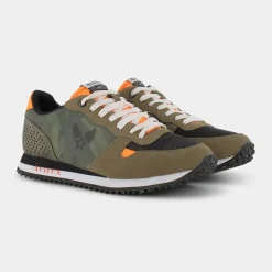 AVIREX Sneakers^Av11M60619 Launch Green Camo - Sneakers Verde