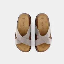 ESSEM Sandali^Bp-E23D-06 - Taupe - Sandali Beige
