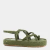 SHEEN Sandali^Bz-E23D-01 Sandali Verde