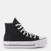 CONVERSE Sportive^560845C Chuck Taylor All Star Platform Black/White/White - Sportive Nero