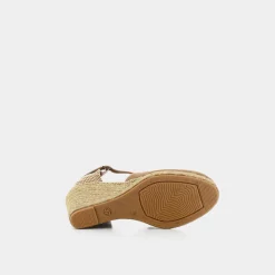 PATTI DI LUNA Espadrillas^Ca-E24D-01 Campesina Beige