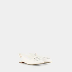 LAURA BIAGIOTTI Ballerina^8034 Calf Beige - Ballerina Bianco