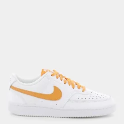 NIKE Sportive^Cd5434 Court Vision Low White/Light Curry - Sportive Bianco