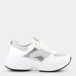SHEEN Sneakers^Ci-E21D-13 Argento - Sneakers Bianco
