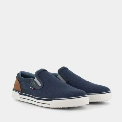 STEP BY STEP Sneakers^Ci-E22U-04 Cuoio - Sneakers Blu
