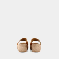 DEALIADI Sandali^Cl-E23D-06 - Cuoio / Oro - Sandali Marrone