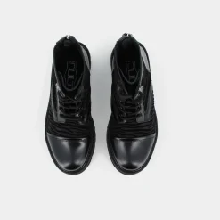 CULT Tronchetti^Clw340303 Mid W Zebra Pr.Net/Br.Leat. Black Tronchetti Nero