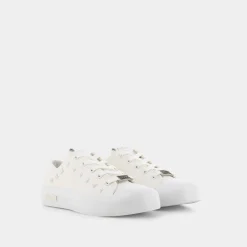 CULT Sneakers^Clw364100 Sabot W Canvas White Sneakers Bianco