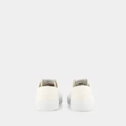CULT Sneakers^Clw364100 Sabot W Canvas White Sneakers Bianco