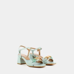 LADY NICE Sandali^Cm-E23D-05 Acqua - Sandali Verde