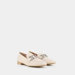 OSCAR&THAIS Mocassini^Cp-E23D-04 - Seppia - Mocassini Beige