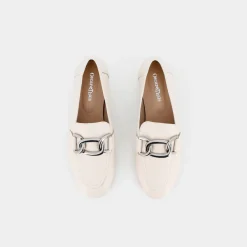 OSCAR&THAIS Mocassini^Cp-E23D-04 - Seppia - Mocassini Beige