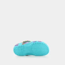 CROCS Ciabatte^Cr.208587 Classic Palm Print Clog Neptune/Multi - Ciabatte Multicolor