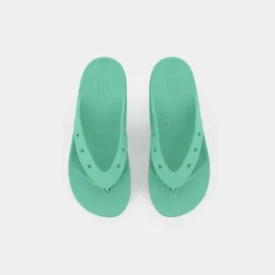 CROCS Infradito^Cr.207714 Classic Platform Flip Jade - Infradito Verde