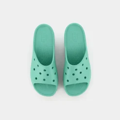 CROCS Ciabatte^Cr.208180 Classic Platform Slide W Jade - Ciabatte Verde