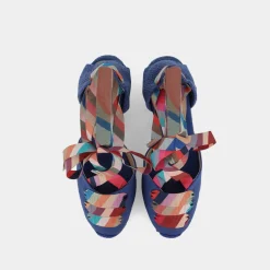 SHEEN Espadrillas^Cr-E22D-04 Campesina Blu