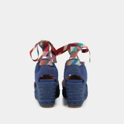 SHEEN Espadrillas^Cr-E22D-04 Campesina Blu