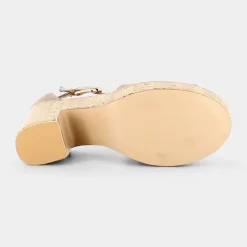SHEEN Sandali^Cr-E22D-41 Taupe - Sandali Beige