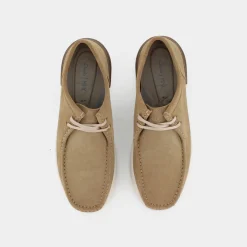 CLARKS Stringate^170281 Curt Lite Wally Stringate Beige