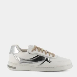 GEOX Sneakers^D261Bg0Bunfc0007 Jaysen White/Silver - Sneakers Beige