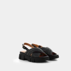 GEOX Sandali^D35Psa00085C9999 Lisbona Sandali Nero