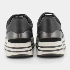 GEOX Sneakers^D16Qhb0N922C9999 Kency Black - Sneakers Nero