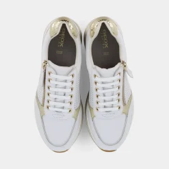 GEOX Sneakers^D35Qhe085Kyc1327 Kency /Platino - Sneakers Bianco