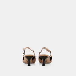 APEPAZZA Chanel^Dressy03 - Cognac/Nero - Chanel Marrone