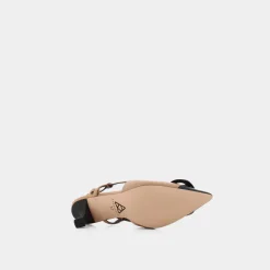 APEPAZZA Chanel^Dressy03 - Cognac/Nero - Chanel Marrone