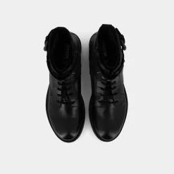 GEOX Scarponcini^D266Rf000Tuc9999 Rawelle Black - Scarponcini Nero