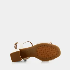 GEOX Sandali^D35Rnb000Tuc1002 New Eraklia Latte - Sandali Beige
