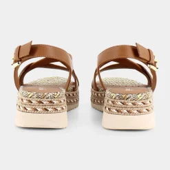 GEOX Sandali^D25Srd043Zic5822 Eolie Camel - Sandali Marrone
