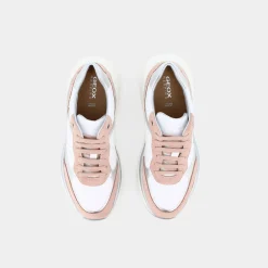 GEOX Sneakers^D35Ufa08522C1Z8Z Diamanta Bianco/Nude - Sneakers Multicolor
