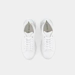 GEOX Sneakers^D35Vxa0Buewc0451 Ljuba Off Wht/Platinum - Sneakers Bianco