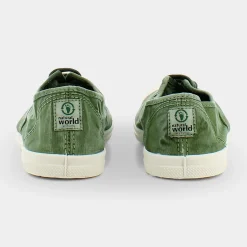 NATURAL WORLD Sneakers^102E Old Lavanda Oliva - Sneakers Verde