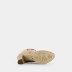 NERO GIARDINI Tronchetti^E306230D Champagne - Tronchetti Beige