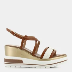 NERO GIARDINI Sandali^E307701D Cognac - Sandali Marrone