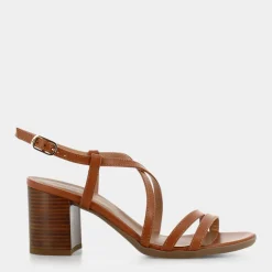 NERO GIARDINI Sandali^E307560D Cognac - Sandali Marrone