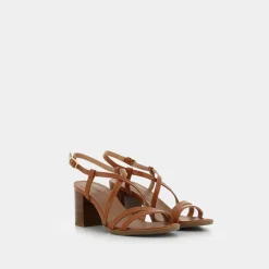 NERO GIARDINI Sandali^E307560D Cognac - Sandali Marrone