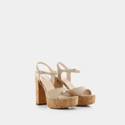 NERO GIARDINI Sandali^E307530D Lino - Sandali Beige