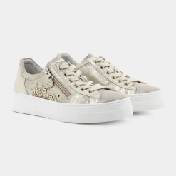 NERO GIARDINI Sneakers^E010660D /Oro Metallizzato - Sneakers Beige