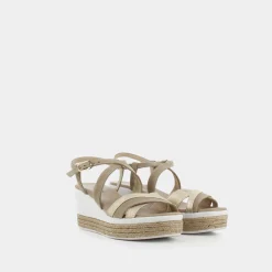 NERO GIARDINI Sandali^E307710D Platino - Sandali Argento