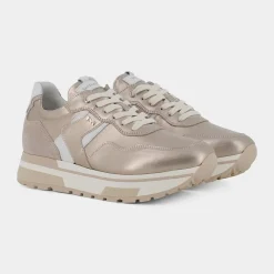 NERO GIARDINI Sneakers^E218070D Platino - Sneakers Beige