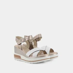 NERO GIARDINI Sandali^E218737D Sandali Bianco
